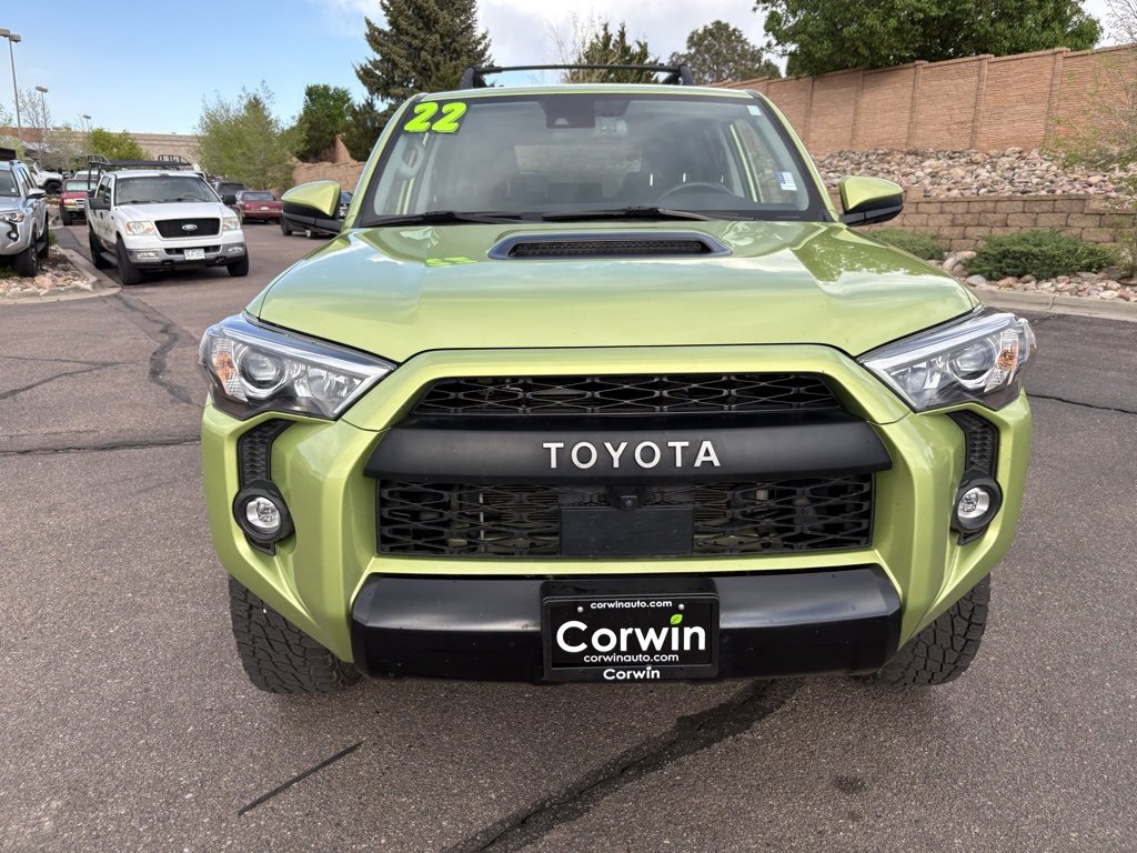 Used 2022 Toyota 4Runner TRD Pro with VIN JTELU5JR0N5999219 for sale in Colorado Springs, CO