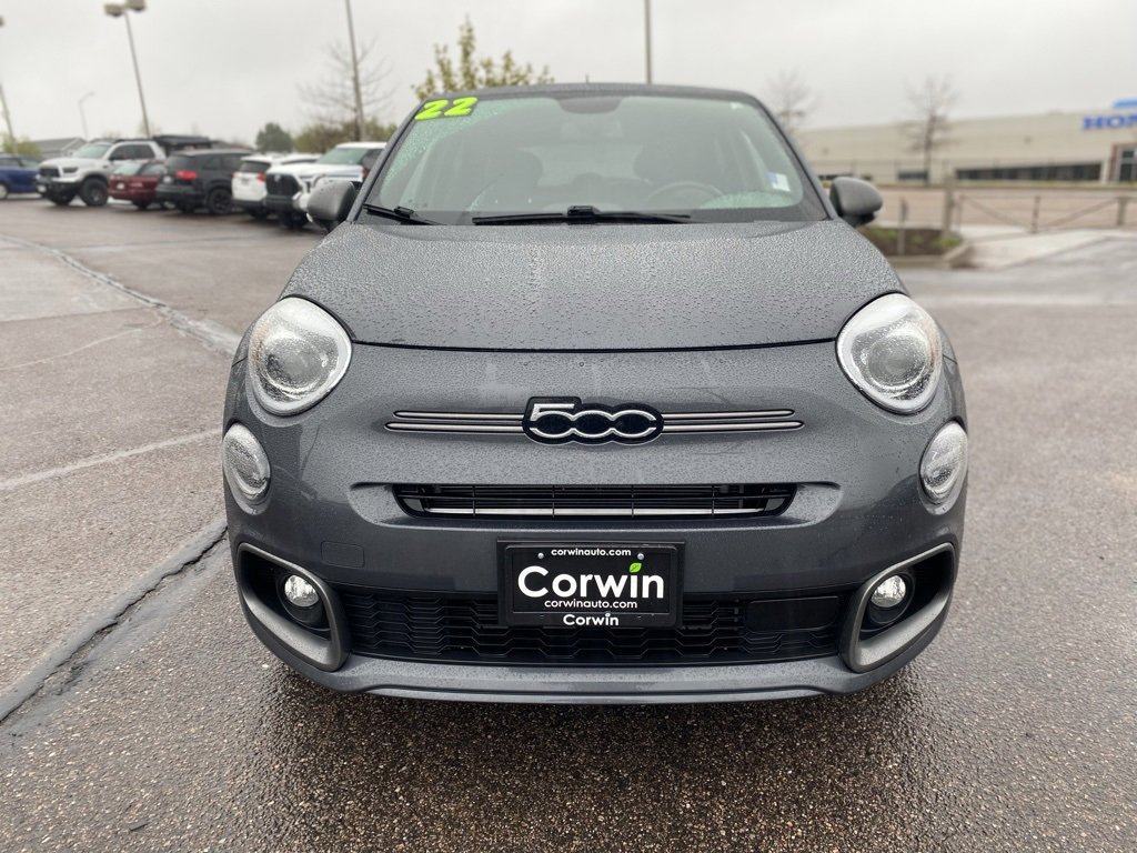 Used 2022 FIAT 500X Sport with VIN ZFBNF3C17NP967622 for sale in Colorado Springs, CO