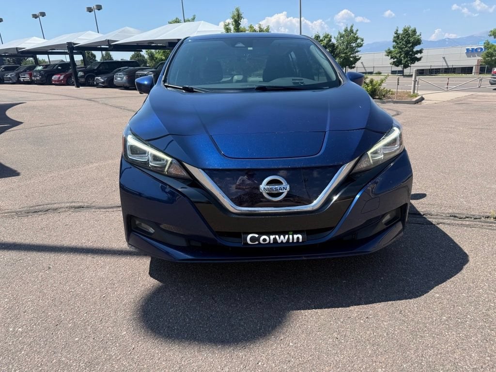 Used 2021 Nissan Leaf SV Plus with VIN 1N4BZ1CV8MC550181 for sale in Colorado Springs, CO