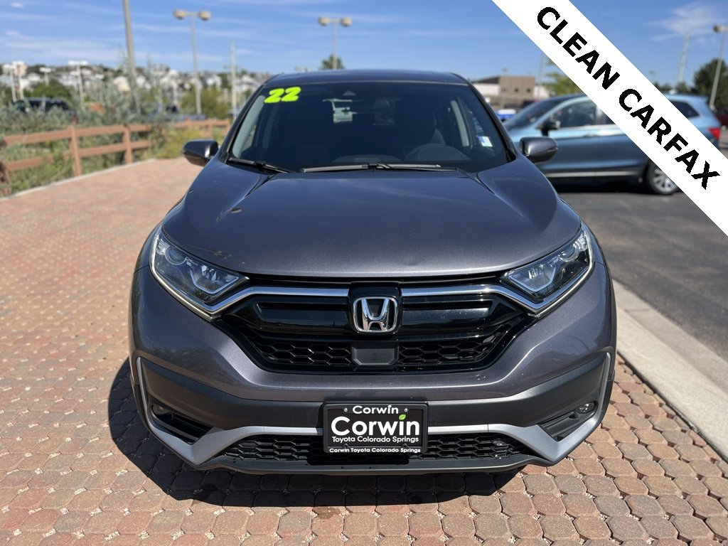 Used 2022 Honda CR-V EX with VIN 5J6RW2H51NA010064 for sale in Colorado Springs, CO