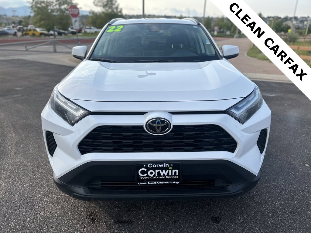 Used 2022 Toyota RAV4 XLE with VIN 2T3P1RFV6NC259423 for sale in Colorado Springs, CO