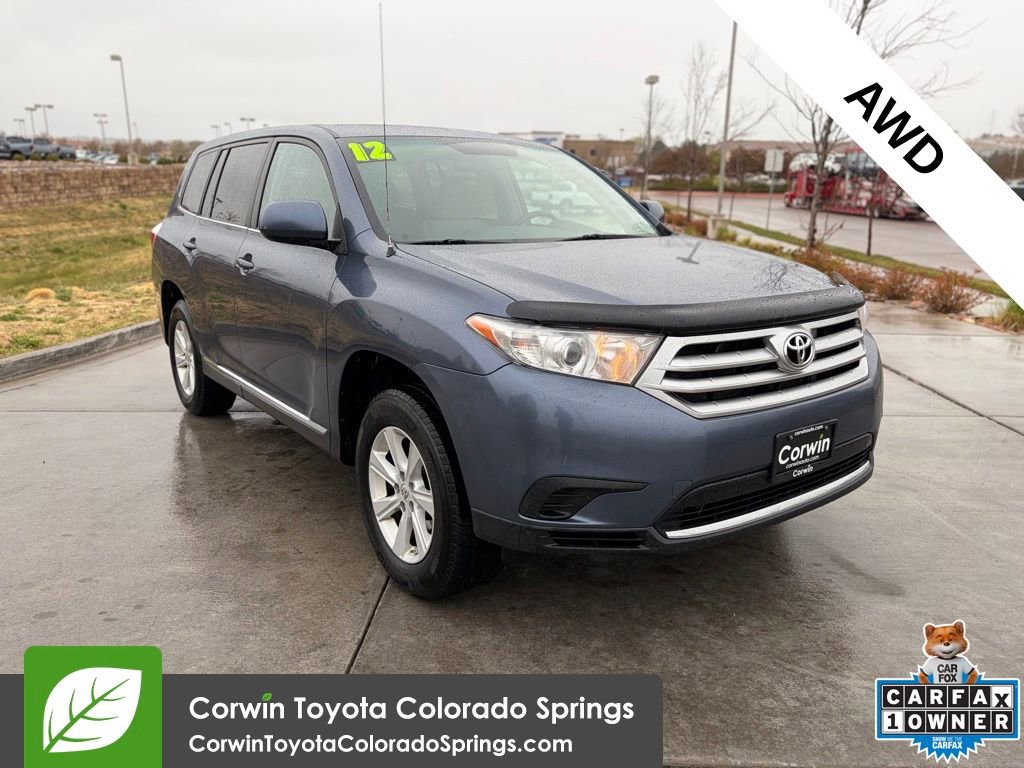2012 Toyota Highlander SE