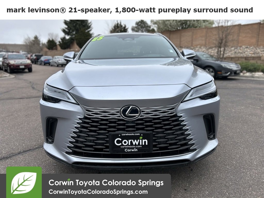 Used 2025 Lexus RX PHEV 450h+ with VIN JTJCJMGA7S2024249 for sale in Colorado Springs, CO