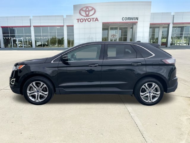 Used 2015 Ford Edge Titanium with VIN 2FMTK4K97FBB50376 for sale in Bellevue, NE