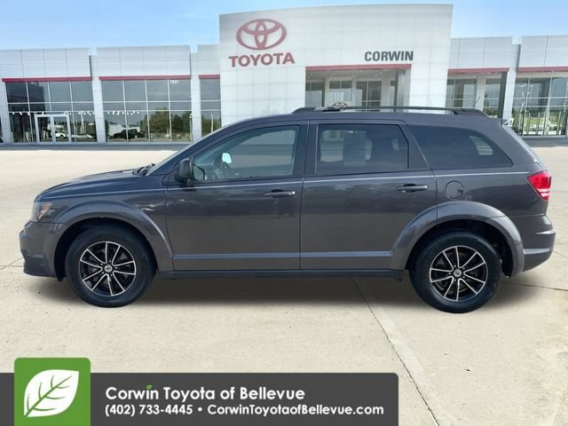 Used 2018 Dodge Journey SE with VIN 3C4PDCAB9JT421787 for sale in Bellevue, NE