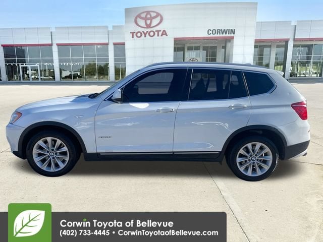 Used 2014 BMW X3 xDrive28i with VIN 5UXWX9C56E0D11040 for sale in Bellevue, NE