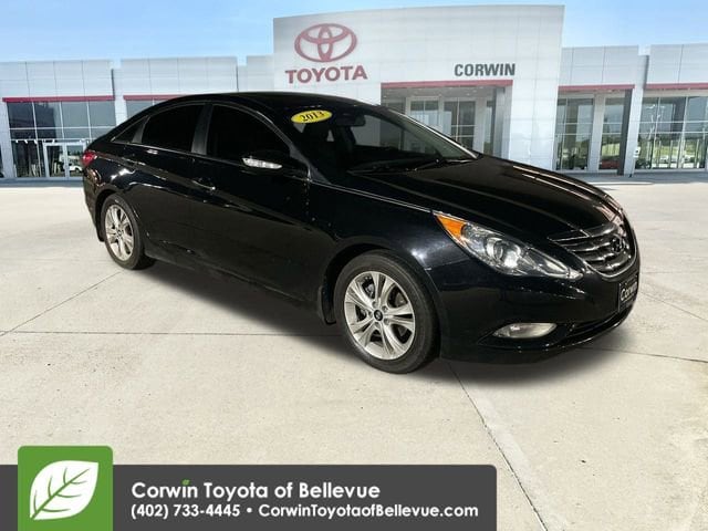 Used 2013 Hyundai Sonata Limited with VIN 5NPEC4AC5DH556035 for sale in Bellevue, NE