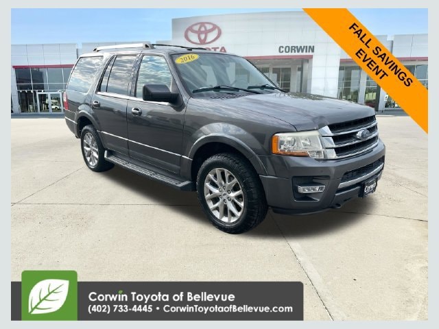 Used 2016 Ford Expedition Limited with VIN 1FMJU2AT8GEF14507 for sale in Bellevue, NE