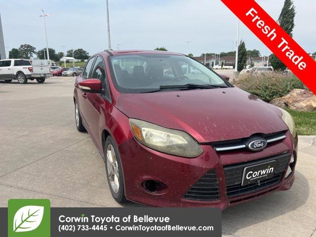 Used 2014 Ford Focus SE with VIN 1FADP3F24EL198102 for sale in Bellevue, NE