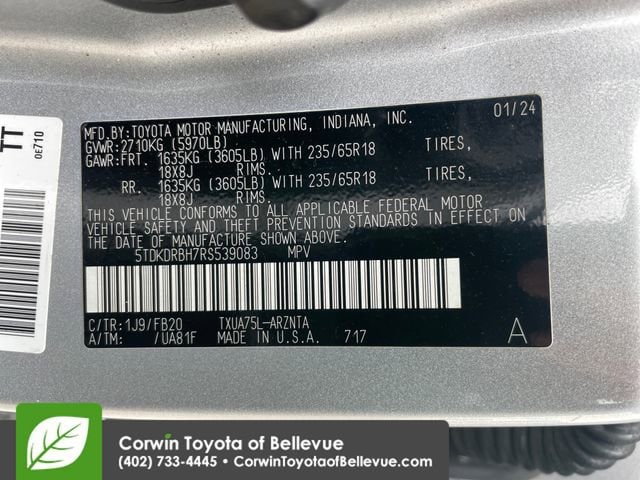 2024 Toyota Highlander XLE - Photo 40