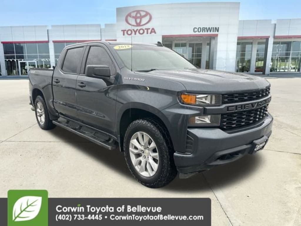 Used 2019 Chevrolet Silverado 1500 Custom Truck Crew Cab
