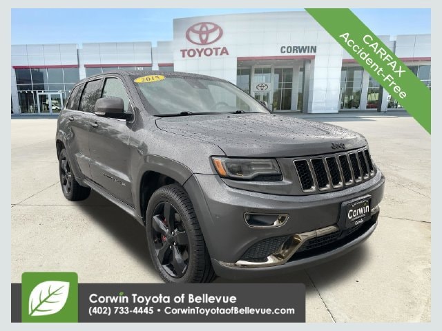 Used 2015 Jeep Grand Cherokee Overland with VIN 1C4RJFCM3FC203364 for sale in Bellevue, NE