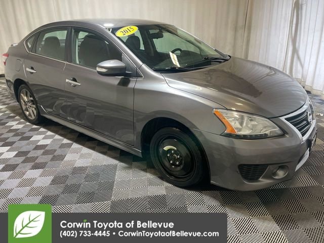 Used 2015 Nissan Sentra SR with VIN 3N1AB7AP2FY297986 for sale in Bellevue, NE