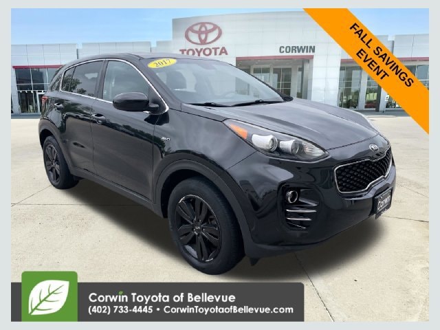 Used 2017 Kia Sportage LX with VIN KNDPMCAC8H7277818 for sale in Bellevue, NE