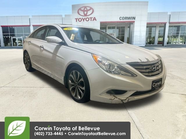 Used 2013 Hyundai Sonata Limited with VIN 5NPEC4AB7DH587424 for sale in Bellevue, NE
