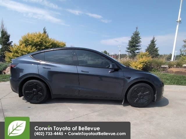 Used 2024 Tesla Model Y Long Range with VIN 7SAYGDEEXRA251505 for sale in Bellevue, NE