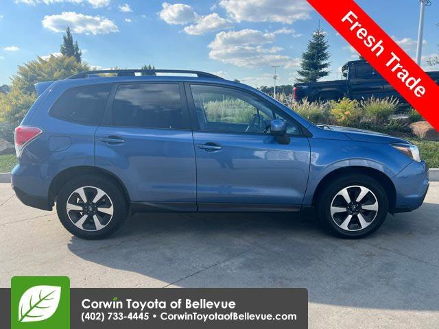 Used 2017 Subaru Forester Premium with VIN JF2SJAGC5HH492504 for sale in Bellevue, NE