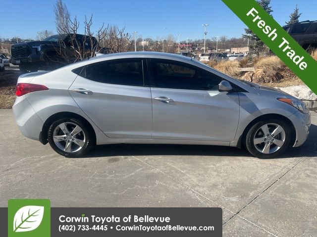 Used 2013 Hyundai Elantra GLS with VIN 5NPDH4AE4DH418582 for sale in Bellevue, NE