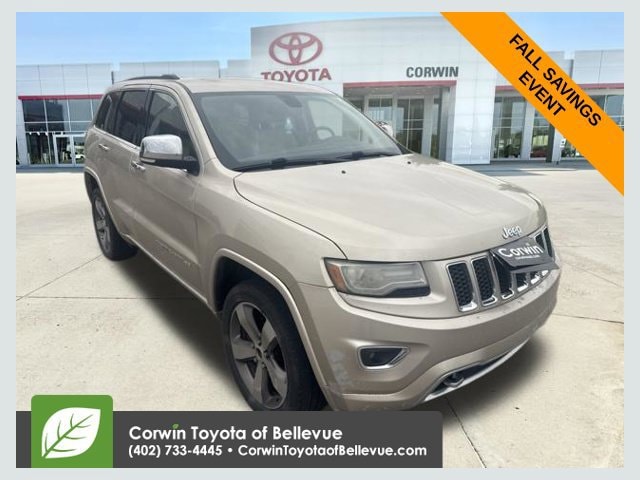 Used 2014 Jeep Grand Cherokee Overland with VIN 1C4RJFCG1EC153234 for sale in Bellevue, NE