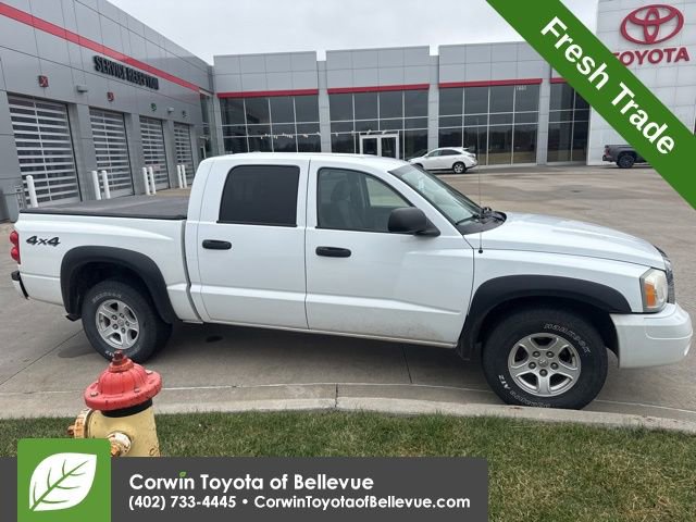 Used 2007 Dodge Dakota SLT with VIN 1D7HW48J37S129666 for sale in Bellevue, NE