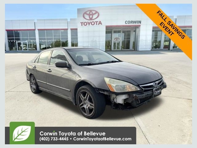 Used 2006 Honda Accord EX with VIN 1HGCM56806A031202 for sale in Bellevue, NE