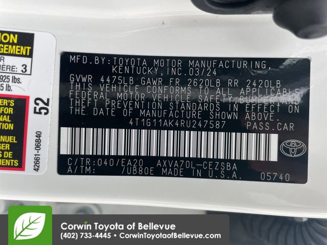 2024 Toyota Camry SE - Photo 23