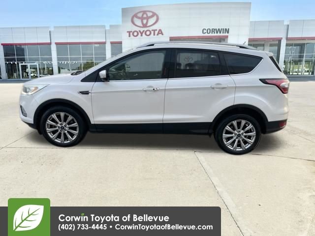Used 2017 Ford Escape Titanium with VIN 1FMCU9JD7HUD53441 for sale in Bellevue, NE
