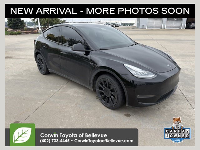 Used 2021 Tesla Model Y Long Range with VIN 5YJYGDEE5MF207632 for sale in Bellevue, NE