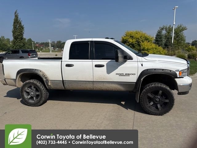 Used 2004 Dodge Ram 2500 Pickup SLT with VIN 1D7KU28D04J177539 for sale in Bellevue, NE