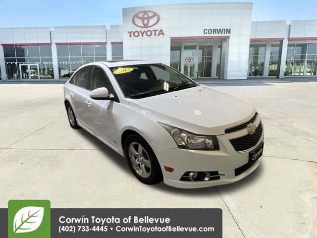 Used 2013 Chevrolet Cruze 1LT with VIN 1G1PC5SB9D7242910 for sale in Bellevue, NE