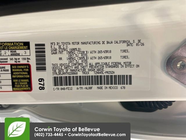 2026 Toyota Tacoma TRD Sport - Photo 28