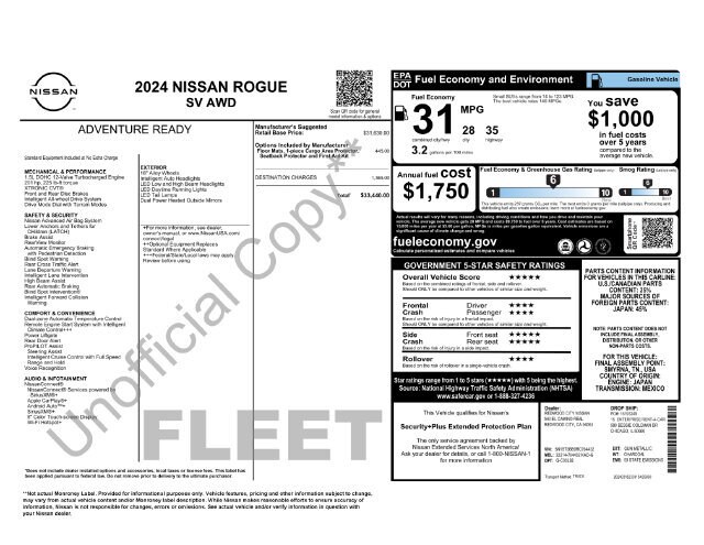 2024 Nissan Rogue SV - Photo 34