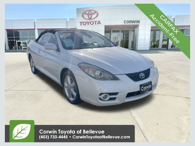 Used 2007 Toyota Camry Solara SLE with VIN 4T1FA38P27U127941 for sale in Bellevue, NE