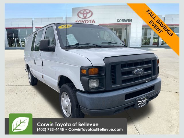Used 2013 Ford E-Series Econoline Van Commercial with VIN 1FTNE1EW3DDA38282 for sale in Bellevue, NE