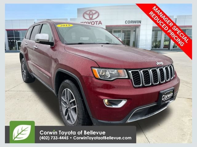 Used 2019 Jeep Grand Cherokee Limited with VIN 1C4RJFBG3KC711775 for sale in Bellevue, NE