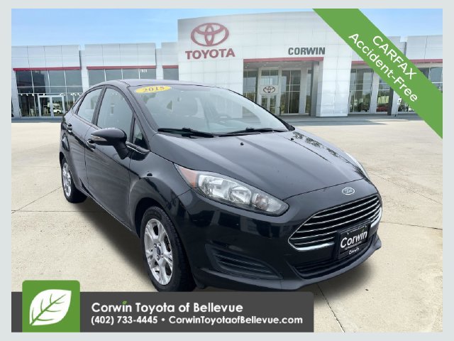 Used 2015 Ford Fiesta SE with VIN 3FADP4BJ2FM130027 for sale in Bellevue, NE