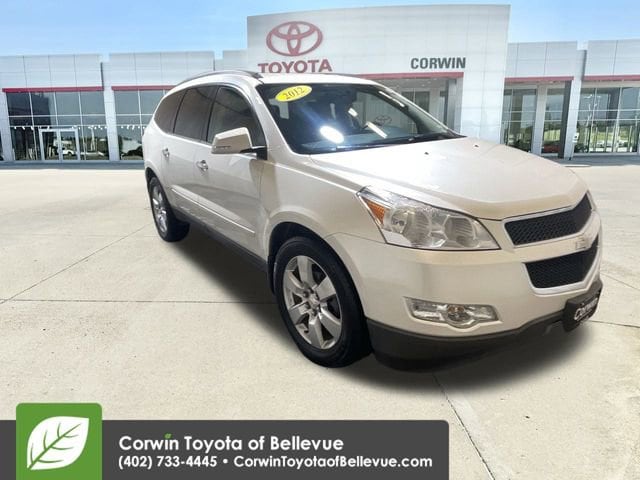 Used 2012 Chevrolet Traverse 1LT with VIN 1GNKVGED3CJ394825 for sale in Bellevue, NE