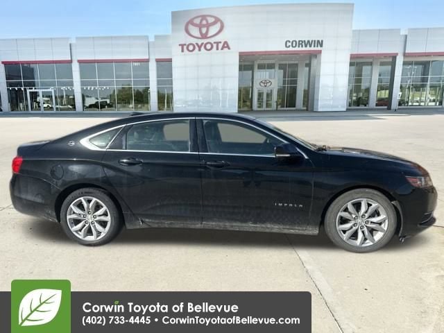 Used 2017 Chevrolet Impala 1LT with VIN 2G1105S31H9118142 for sale in Bellevue, NE