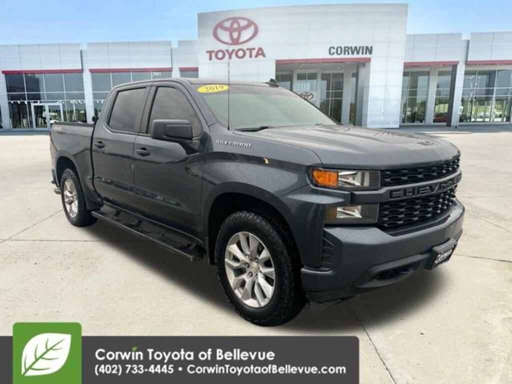 Used 2019 Chevrolet Silverado 1500 Custom Truck Crew Cab