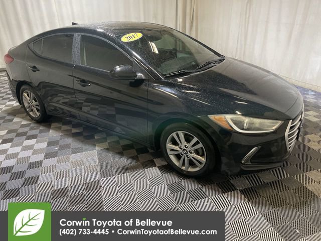 Used 2017 Hyundai Elantra Value Edition with VIN KMHD84LF6HU428270 for sale in Bellevue, NE