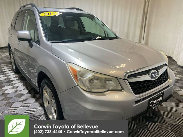 Used 2014 Subaru Forester i Premium with VIN JF2SJAEC5EH461445 for sale in Bellevue, NE