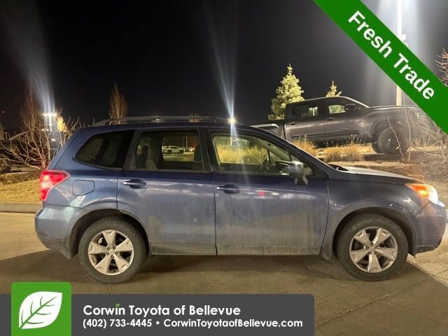 Used 2015 Subaru Forester i Premium with VIN JF2SJAFC6FH553017 for sale in Bellevue, NE