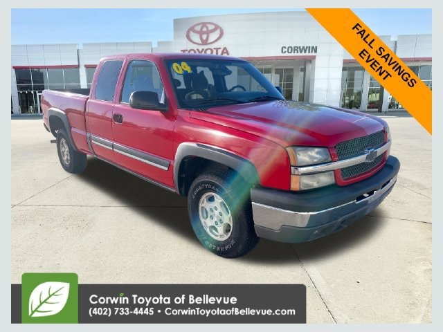 Used 2004 Chevrolet Silverado 1500 Work Truck with VIN 1GCEK19T64E360305 for sale in Bellevue, NE