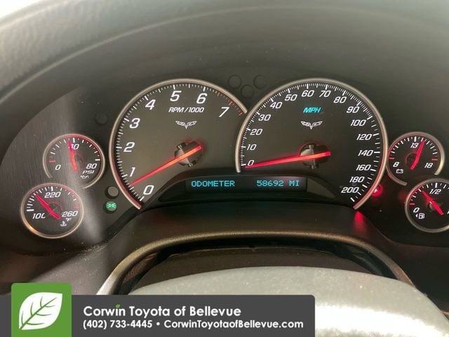 Used 2005 Chevrolet Corvette Base with VIN 1G1YY34U455122311 for sale in Bellevue, NE