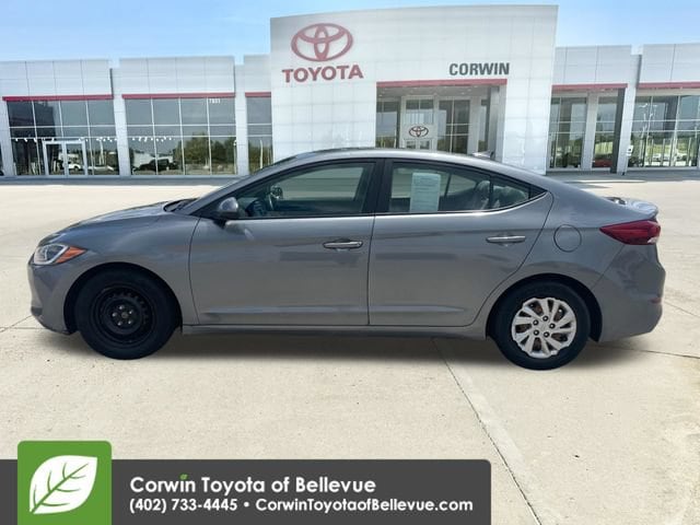 Used 2017 Hyundai Elantra SE with VIN KMHD74LF5HU117481 for sale in Bellevue, NE