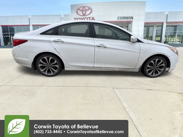 Used 2013 Hyundai Sonata SE with VIN 5NPEC4AB7DH587424 for sale in Bellevue, NE