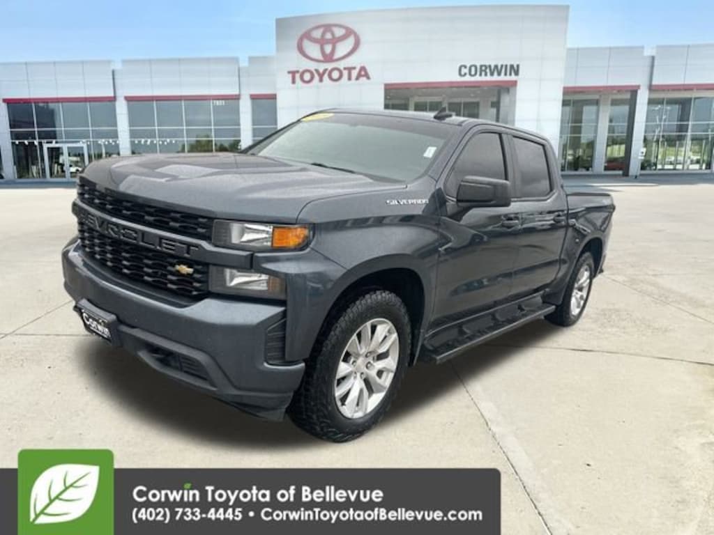 Used 2019 Chevrolet Silverado 1500 Custom Truck Crew Cab