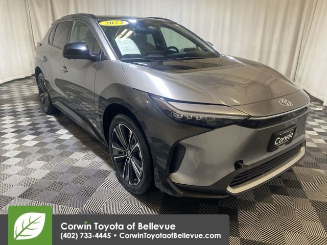 Certified 2023 Toyota bZ4X Limited with VIN JTMABACA7PA015382 for sale in Bellevue, NE