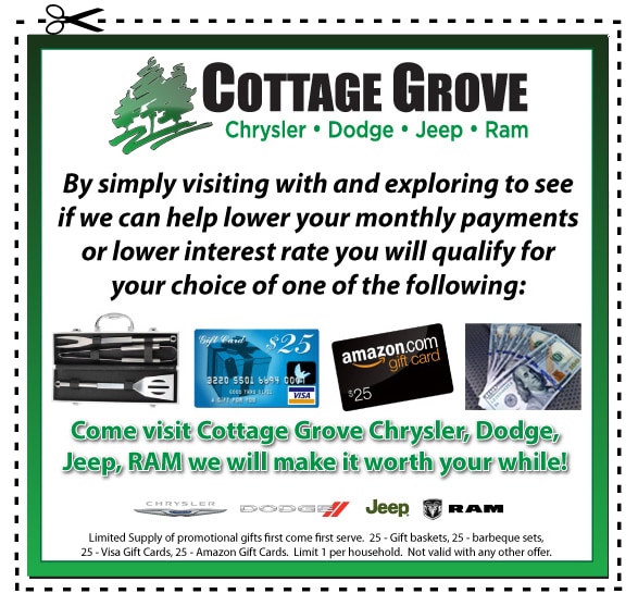 Cottage Grove Chrysler Dodge Jeep Ram Specials New Used Car