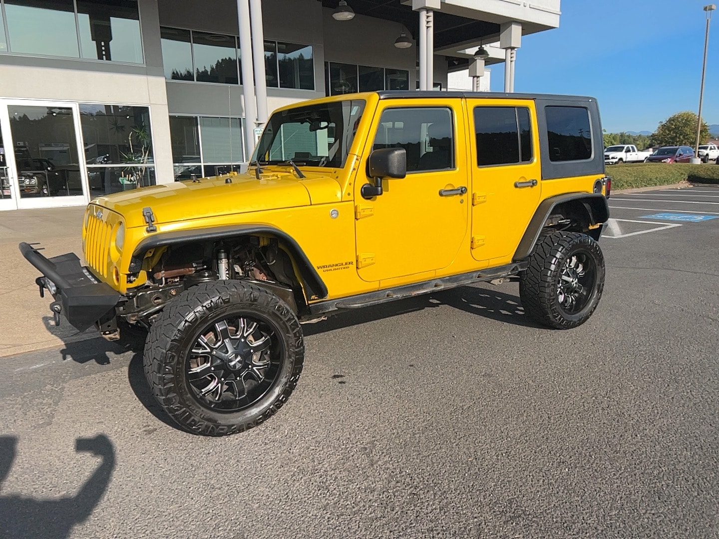 Used 2009 Jeep Wrangler Unlimited Rubicon with VIN 1J8GA69139L742049 for sale in Cottage Grove, OR